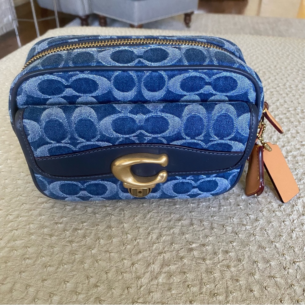 NWT Coach Denim Studio 19 Crossbody